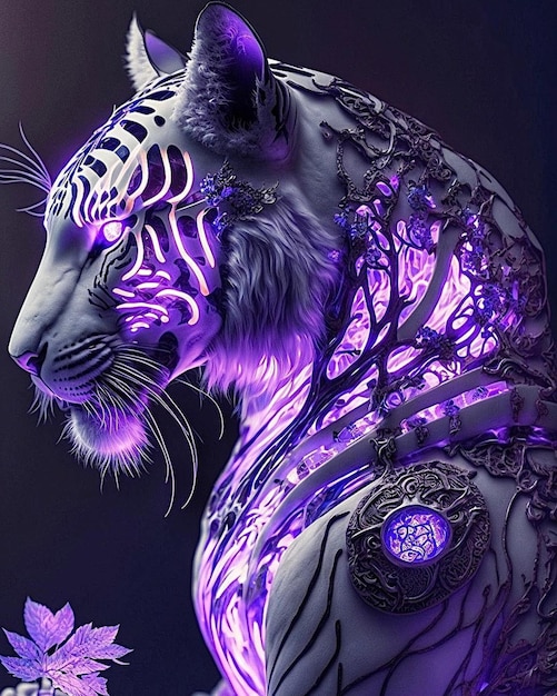 Purple tiger wallpapers that are high definition