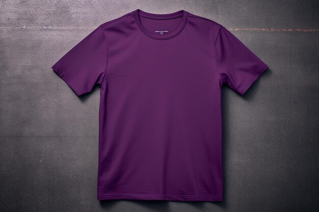 Purple Tshirt for advertisement