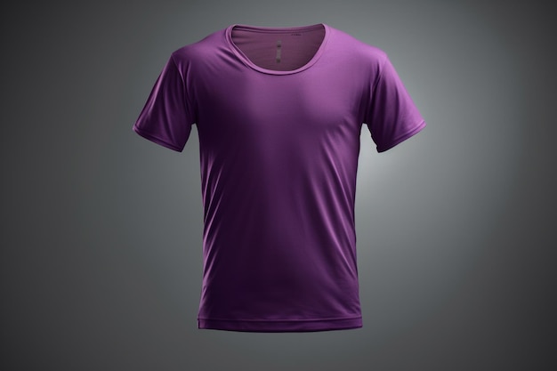 Purple Tshirt for advertisement