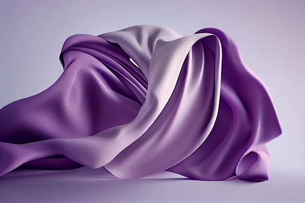 purple violet flowing smooth silk cloth background