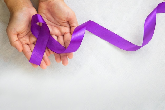 Purple or violet ribbonpancreatic cancer testicular cancer cancer survivor leiomyosarcoma