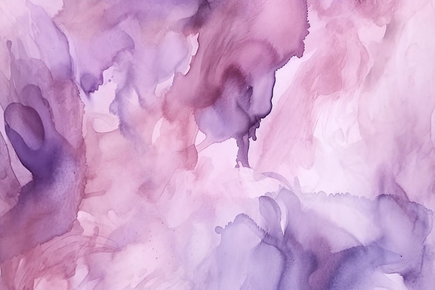 Purple watercolor abstract background