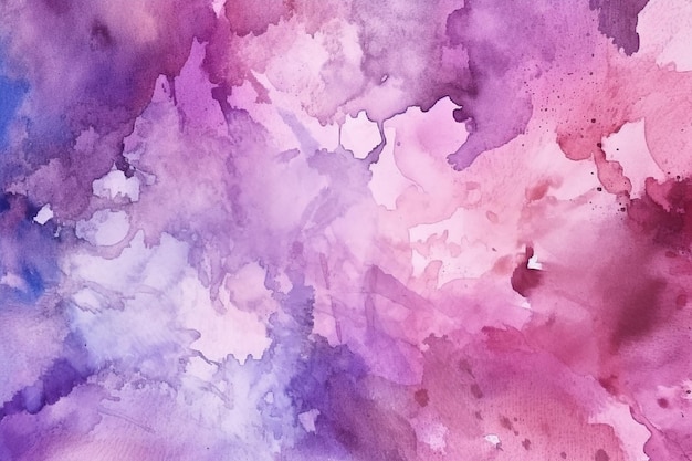 Purple watercolor abstract background