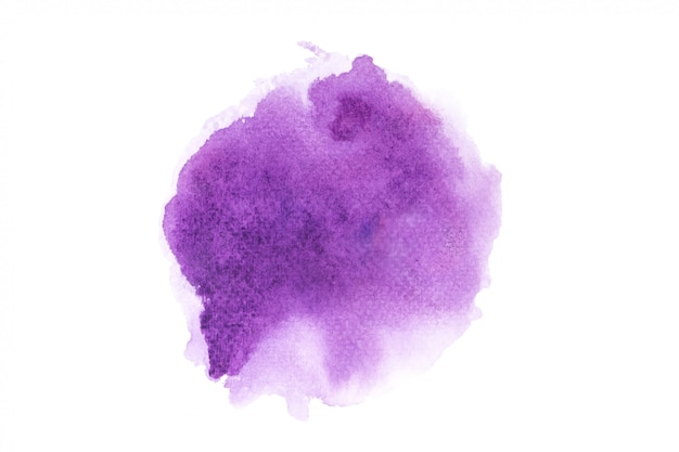 purple watercolor stain with color shades paint background