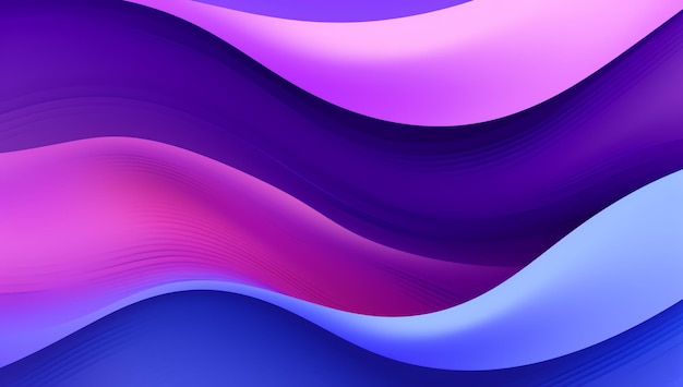 Purple waves on a purple background