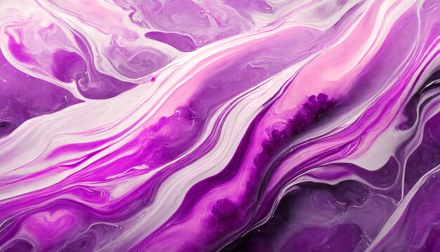 purple and white painting background Abstract art with liquid fluid grunge texture Marble pattern