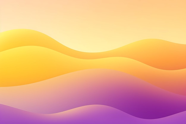 Purple yellow gradient panorama widescreen background