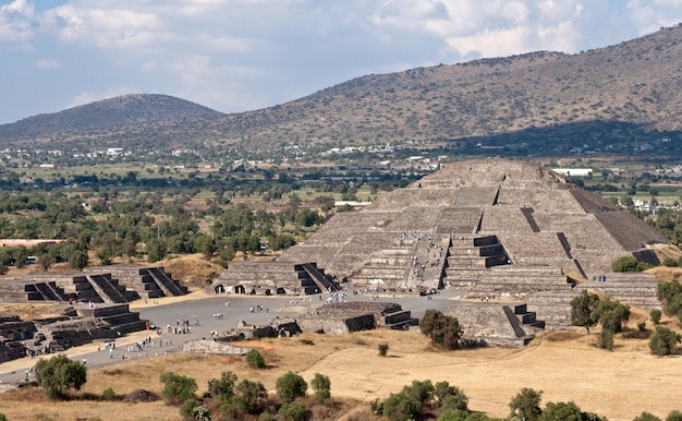 Pyramid of the Moon Teotihuacan Mexico