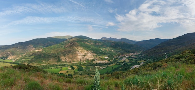 Pyrenees Mountains and Forest, Spain