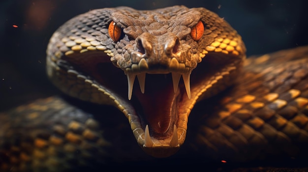 python snake HD 8K background Stock wallpaper Photographic image