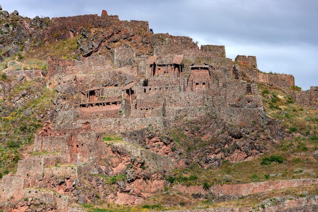 Qantus Raqay in the Sacred Valley of the Incas in Peru