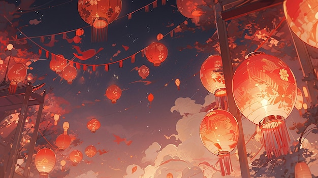 qixi festival festival illustration background mid autumn festival moon background