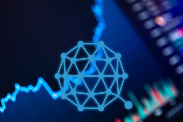 Qtum Cryptocurrency Qtum coin growth chart on the exchange chart