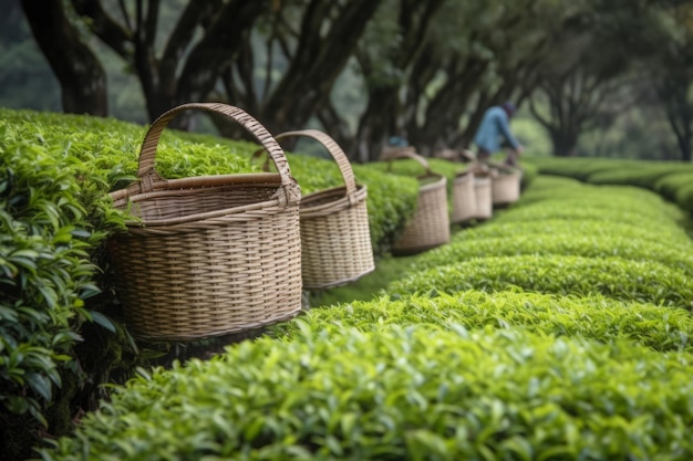 Quality tea cultivation Generate AI