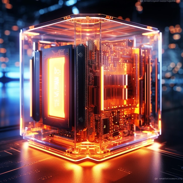 A quantum computer in the future