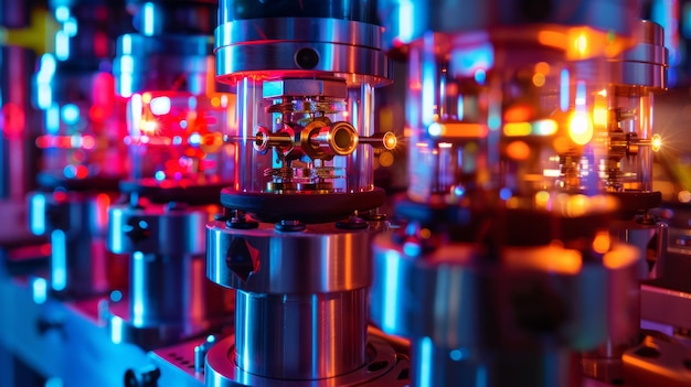 Quantum computing cores aglow