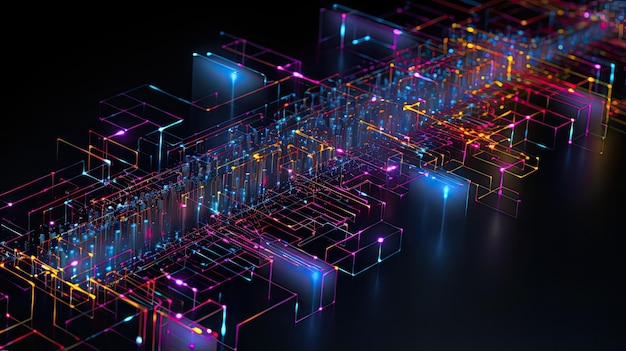 Quantum encryption keys exchanged through entangled qubits ensuring secure communication channels