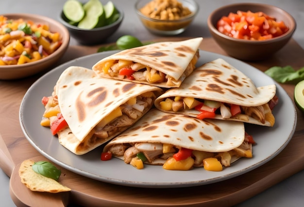 quesadillas