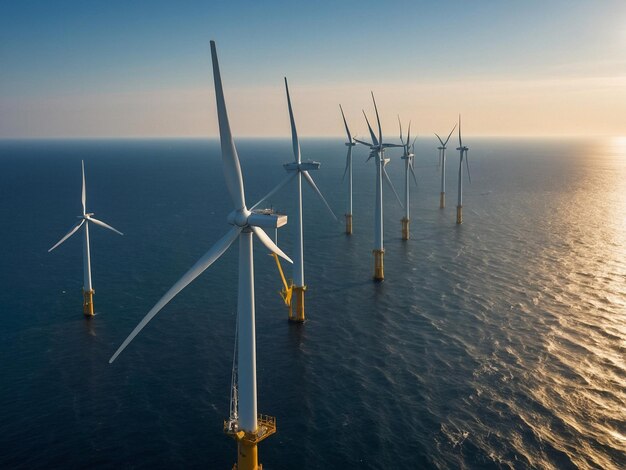 Photo quiet offshore wind farms 3