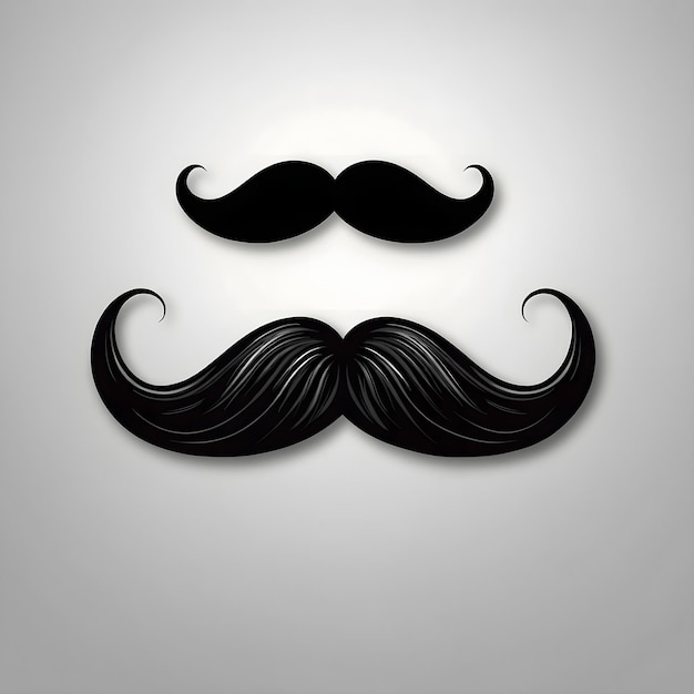 Quirky Mustache Emoji Collection