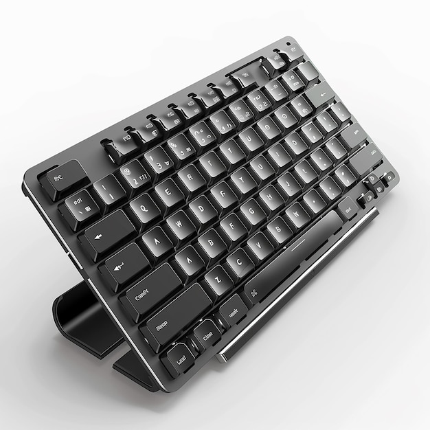 Photo quotbluetooth keyboard with integrated builtin standquot