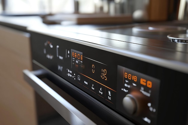 quotCloseUp of Dishwasher Control Panel Showcasing Settingsquot