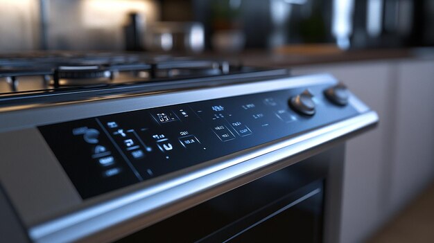 quotCloseUp of Dishwasher Control Panel Showcasing Settingsquot