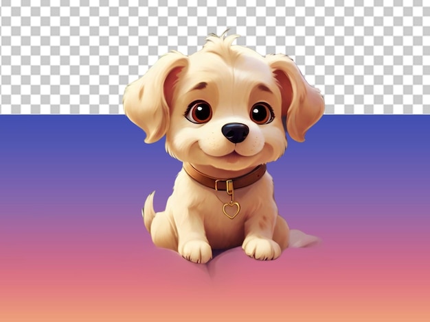 Photo quotcute 3d animated puppy with transparent background pngquot