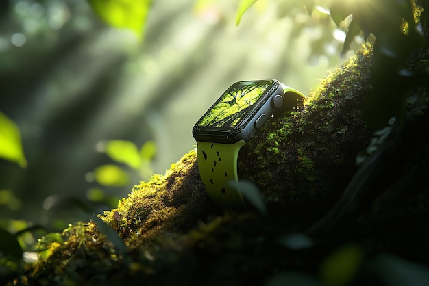 quotCuttingEdge Smartwatch in a Wilderness Settingquot