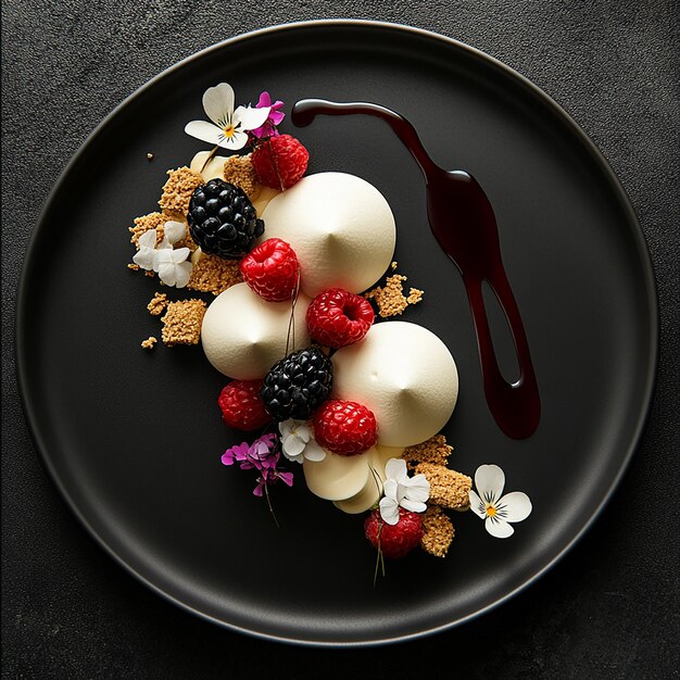 Photo quotdeconstructed cheesecake dessertquot