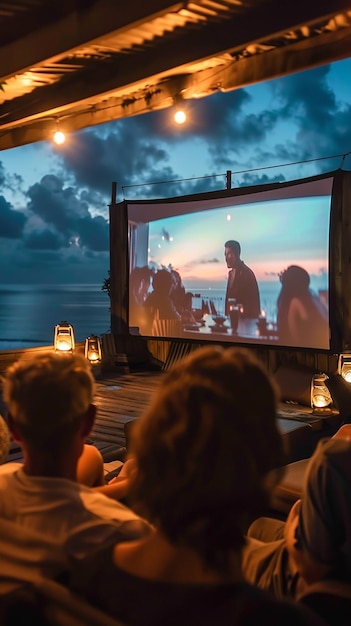 quotDiscover the Magic of Outdoor Cinemaquot