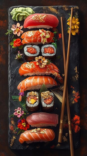 quotExquisite Artisan Sushi Platterquot