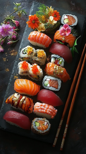 quotExquisite Artisan Sushi Platterquot