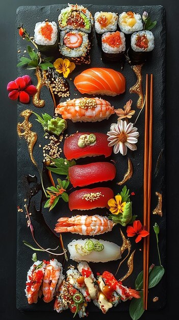 quotExquisite Artisan Sushi Platterquot