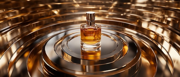 quotHighEnd Fragrance Displayed in a Stylish Mirror Mazequot