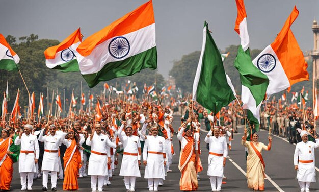 Photo quotindia39s independence day celebrating freedom and unityquot