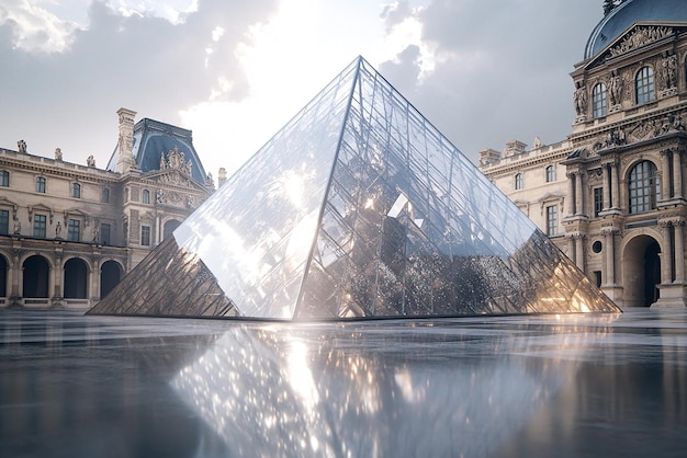 quotLouvre Pyramid as a Crystal Structurequot