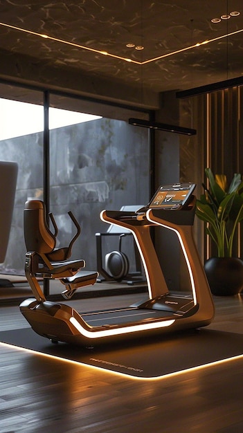 quotModern Home Gym with Virtual Personal Trainerquot