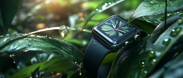 quotModern Smartwatch in a Rainforestquot