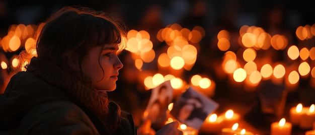 quotNight Sky Illuminated by Hundreds of Flickering Candlesquot