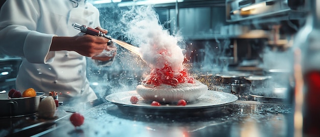 quotPastry Chef Creating an AvantGarde Dessertquot