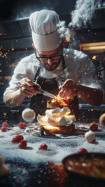 quotPastry Chef Creating an AvantGarde Dessertquot