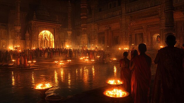 Photo quotsankat mochan temple in varanasi during pitru pakshaquot