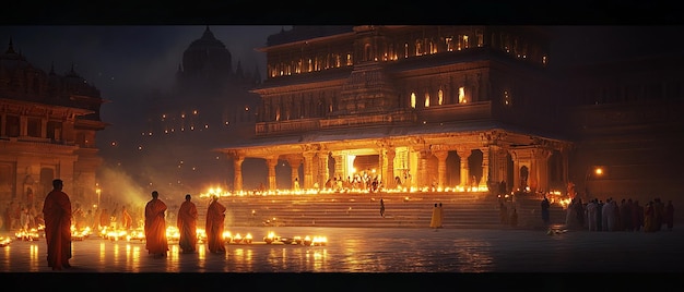 Photo quotsankat mochan temple in varanasi during pitru pakshaquot