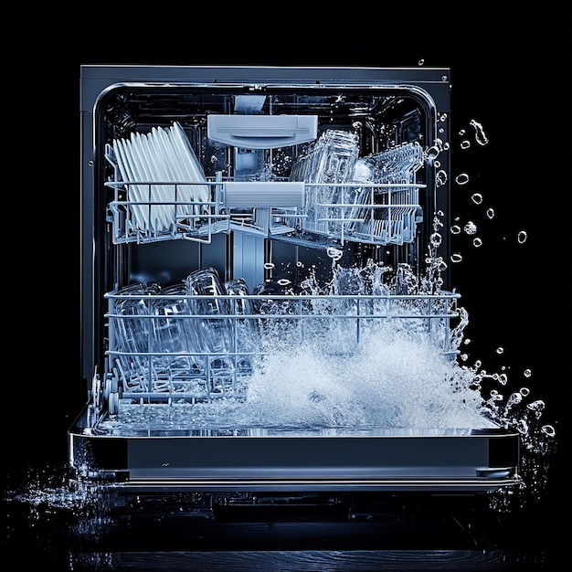 Photo quotsidebyside comparison of dishwasher before and afterquot