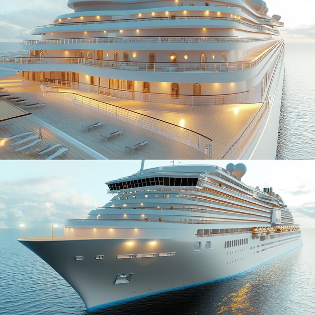 Photo quotsophisticated elegant cruise shipquot