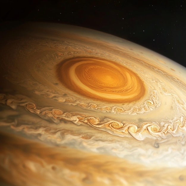 quotSpacecraft Performs a Close Flyby of Jupiter Capturing the Giants Majestyquot