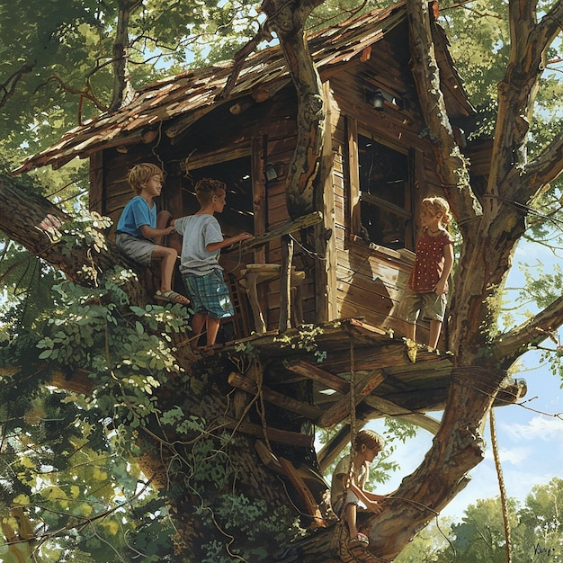 quotTreehouse Adventure for Kidsquot