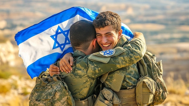 quotTwo IDF Soldiers Embracing Bond of Brotherhoodquot