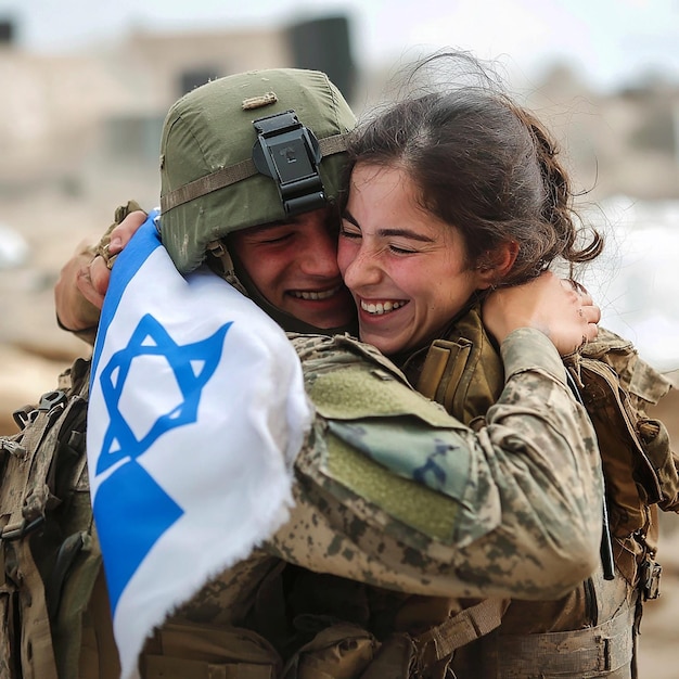 quotTwo IDF Soldiers Embracing Bond of Brotherhoodquot